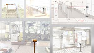 PG型 歩行者用遮断機