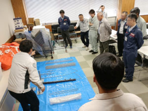 インフラメンテナンス国民会議
ストンゼットー　実証試験
簡易落石防護柵