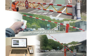 通行規制用遮断機